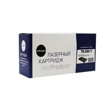 Тонер-картридж NetProduct (N-TK-580Y) для Kyocera FS-C5150DN ECOSYS P6021, Y, 2,8K