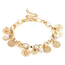 Чокер на шею "Монеты" (арт. 83428-9)