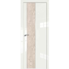  Двери ProfilDoors Модель 105LK Цвет ДаркВайт люкс Вставка Каштан светлый