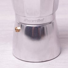 Кофеварка гейзерная Kamille 300мл из алюминия