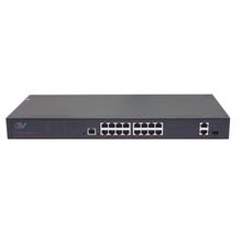 LTV NSF-1916 270, 16-портовый коммутатор Ethernet с поддержкой PoE