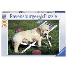 Ravensburger 500 шт. Щенок золотистого ретривера