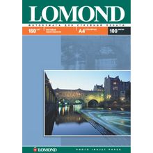 Фотобумага Lomond матовая односторонняя (0102005), A4, 160 г м2, 100 л.