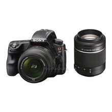 Фотокамера Sony Alpha SLT-A37 Kit 18-55+55-200