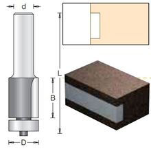 Фреза Dimar 1014169 для снятия свесов D19x25,4 L80 подшипник пластик, хвостовик 12