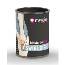 Компактный мастурбатор MasturbaTIN Swirl Girl