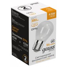 Gauss Лампа светодиодная Gauss Basic Filament 1055215 ID - 430370