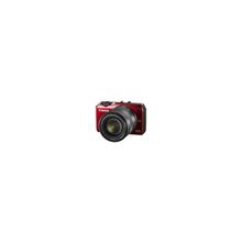 Цифровой зеркальный фотоаппарат Canon EOS M Red Kit EF-M 18-55 IS STM Speedlite 90EX (18.5Mp, EF-M, сенсорный 3.0&#039;&#039; TFT, SD  SDHC  SDXC (UHS-I), LP-E12) [6612B007]