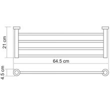 WasserKRAFT Полка для полотенец Donau  K-9411