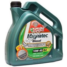 Масло моторное Castrol Magnatec Diesel 10w40 В4, 4 литра