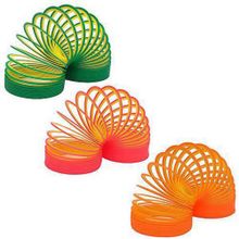 Пружинка Slinky Неон, двухцветная, 3+