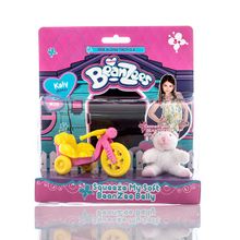 Beanzeez Beanzeez B32011 Бинзис Игровой набор плюшевый "Котенок с велосипедом" B31001