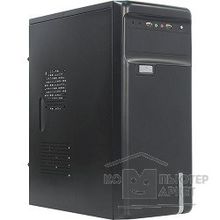 EXEGATE EX253972RUS Корпус Miditower  AA-323 <Black, БП AA400, 80mm, ATX, 3 SATA, USB, Audio>