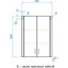 Шкаф Style Line Эко Стандарт 60 белый