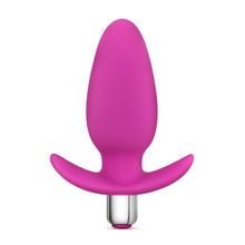 Blush Novelties Розовая вибропробка Luxe Little Thumper - 12 см. (розовый)