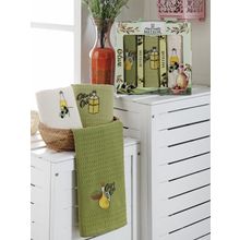 Салфетки вафельные METEOR OLIVE BIONCE  3 шт 40х60 см