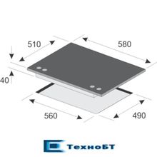 Встраиваемая газовая варочная панель Kaiser KCG 6380 W Turbo