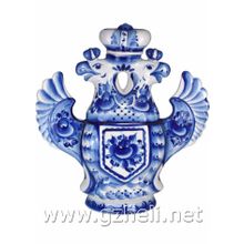 Штоф "Орёл". Гжельский фарфор. арт. 0279