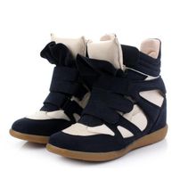 Isabel marant sneakers - navy white (реплика)