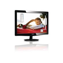 Монитор 19" PHILIPS 196V3LSB2 62 (LCD, Wide, 1366x768)