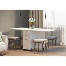 Стол книжка с ящиками  380 1670х800х740 Белый