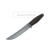 Нож Егерь (сталь 70Х16МФС), кожа, Мелита-К