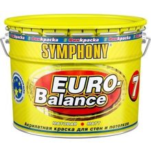 Финкраска Симфония Euro Balance 7 10 л пластик бесцветная
