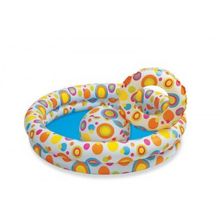 Надувной детский бассейн Intex Circle Pool Set 59460 (комплект)