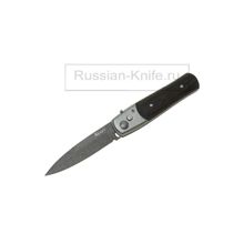 Нож складной Рысь (булатная сталь), венге, А.Жбанов
