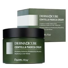 Крем-эмульсия с центеллой азиатской FarmStay Derma Cube Centella Madeca Cream 100мл