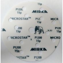 Шлифовальные круги Mirka Microstar 150мм P1000, 15 отверстий