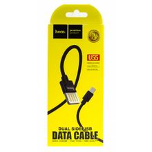 Data кабель USB HOCO U55 micro usb черный
