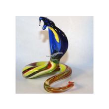 Стеклянная фигурка Змея символ 2013 года