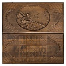 Нарды резные "Охотник-2"