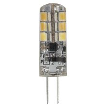 ЭРА Лампа светодиодная ЭРА G4 1,5W 2700K прозрачная LED JC-1,5W-12V-827-G4 Б0033188 ID - 234839