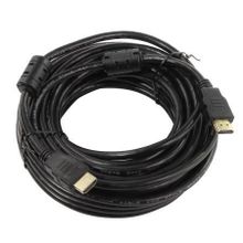 Кабель HDMI 19M-19M V2.0, 10 м, фильтры, Ethernet+3D+4К, 5bites (APC-200-100F)