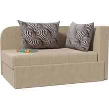 Смарт Кушетка Кларис Бежевая рогожка Софа