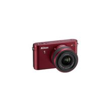 Фотоаппарат Nikon 1 J3 Kit 10-30 mm F 3.5-5.6 VR Red