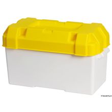 Osculati Battery box white yellow moplen 120 A, 14.546.02