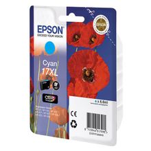 Картридж Epson (C13T17124A10) для XP33 203 303 голубой