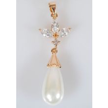 Кулон с жемчужная капля (R)"