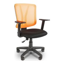 Кресло компьютерное Chairman 626 черный оранжевый