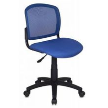 Кресло для оператора Бюрократ CH-296 BL 15-10 спинка сетка синий сиденье темно-синий 15-10