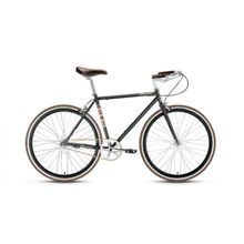 FORWARD Indie 1.0 (28" 1ск,стал.рама,жест.вилка,торм.клещ,флип-флоп)(рама 19,5", черный матовый)