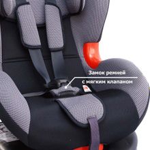 Siger Кокон IsoFix серое