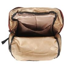Рюкзак подростковый, 1 отд. на молнии, 3 кармана, полиэстер, 2 цвета: синий, красный, 40x30x18см