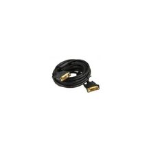 кабель для монитора DVI-D-DVI-D Dual Link 5.0 метров, позолоченные контакты, ферритовые кольца, 5bites APC-096-050