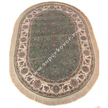 Бельгийский ковер Измуруд 2m004 green, 1.6 x 2.3