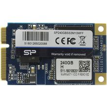 Накопитель SSD 240Gb mSATA 6Gb   s Silicon Power    SP240GBSS3M10MFF    MLC