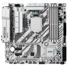 Мат. плата  MSI H270M MORTAR ARCTIC (RTL) LGA1151   H270   PCI-E DVI+HDMI+DP GbLAN  SATA MicroATX 4DDR4